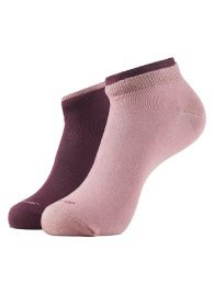 Women’s Compact Cotton Stretch Solid Low Show Socks