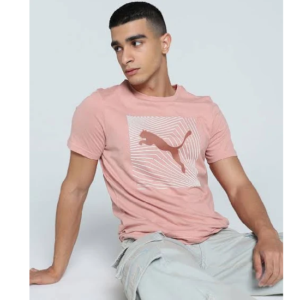 Men’s Logo Graphic Slim Fit T- shirt