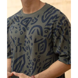 Men’s Acid Wash Oversized T-shirt