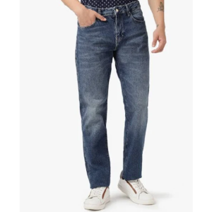 Stretch Cotton Denim Jeans For Men