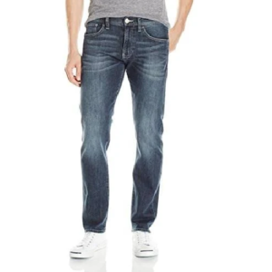 Stretchable Mid-Wash Slim Fit Jeans For Men