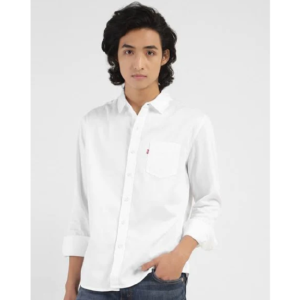 Men’s Solid Regular Fit Shirt