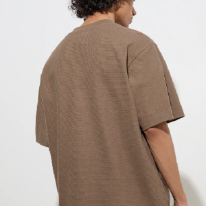 Slim Fit Round-Neck Cotton T-Shirt For Men