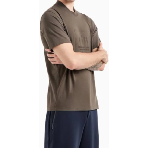 Regular + Fit Black Olive T-shirt
