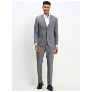 Men’s Slim-Fit Single-Breasted Two-Piece Formal Suit