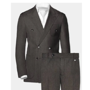 Men’s Granite Grid houndstooth Suit