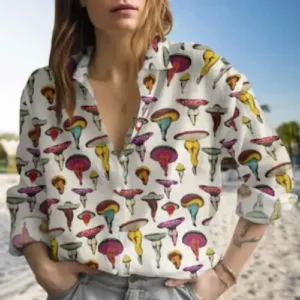 Mushrooms Women Shirts