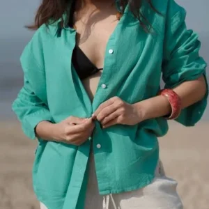 Oversized Shirt – Green